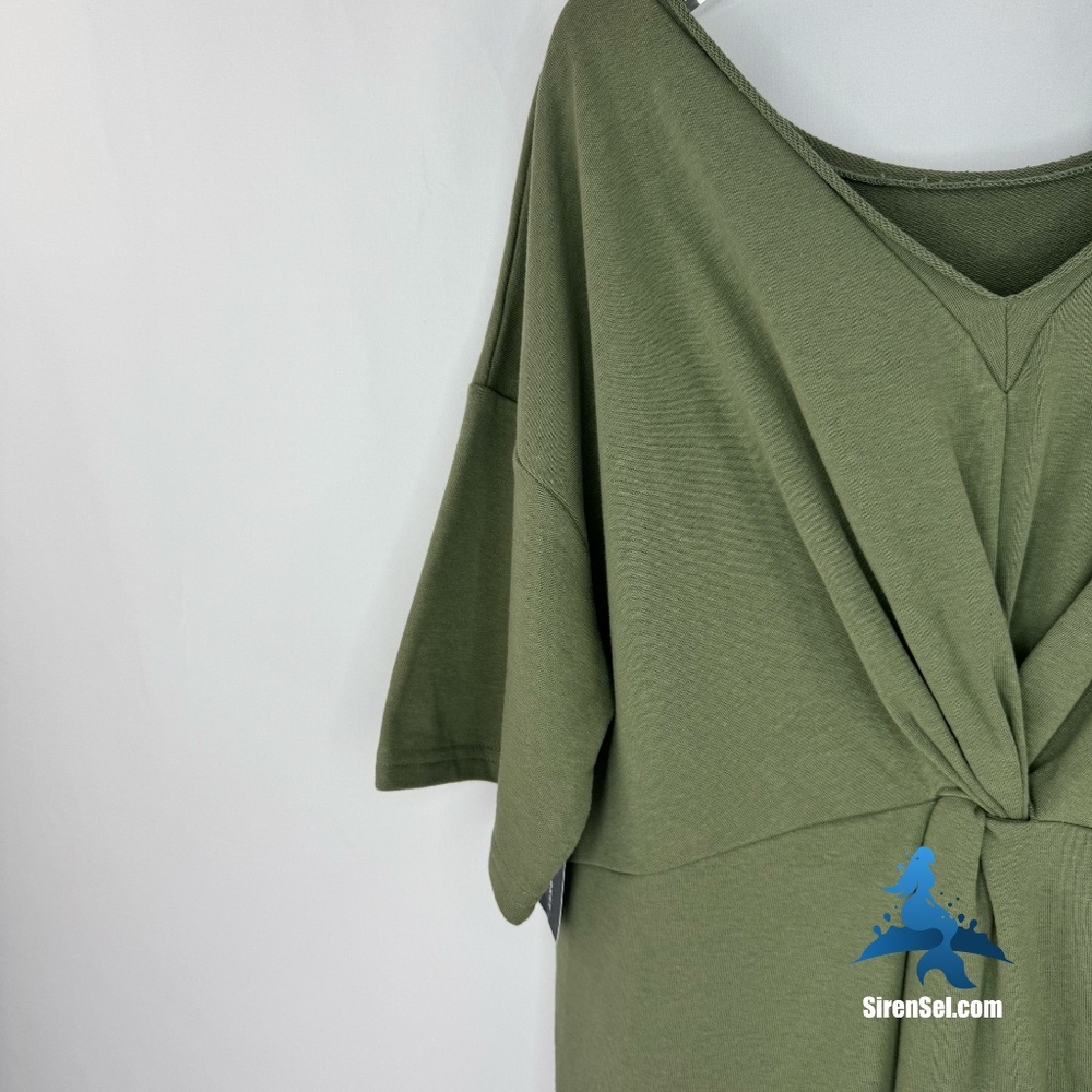 1262 NWT Melrose and Market T-Shirt Dress – S – Olive Green - Picture 10 of 16
